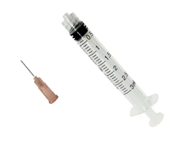  Bio Global Egypt Sterile Disposable Syringe For Single Use 3ml (Women) Luer Lock 